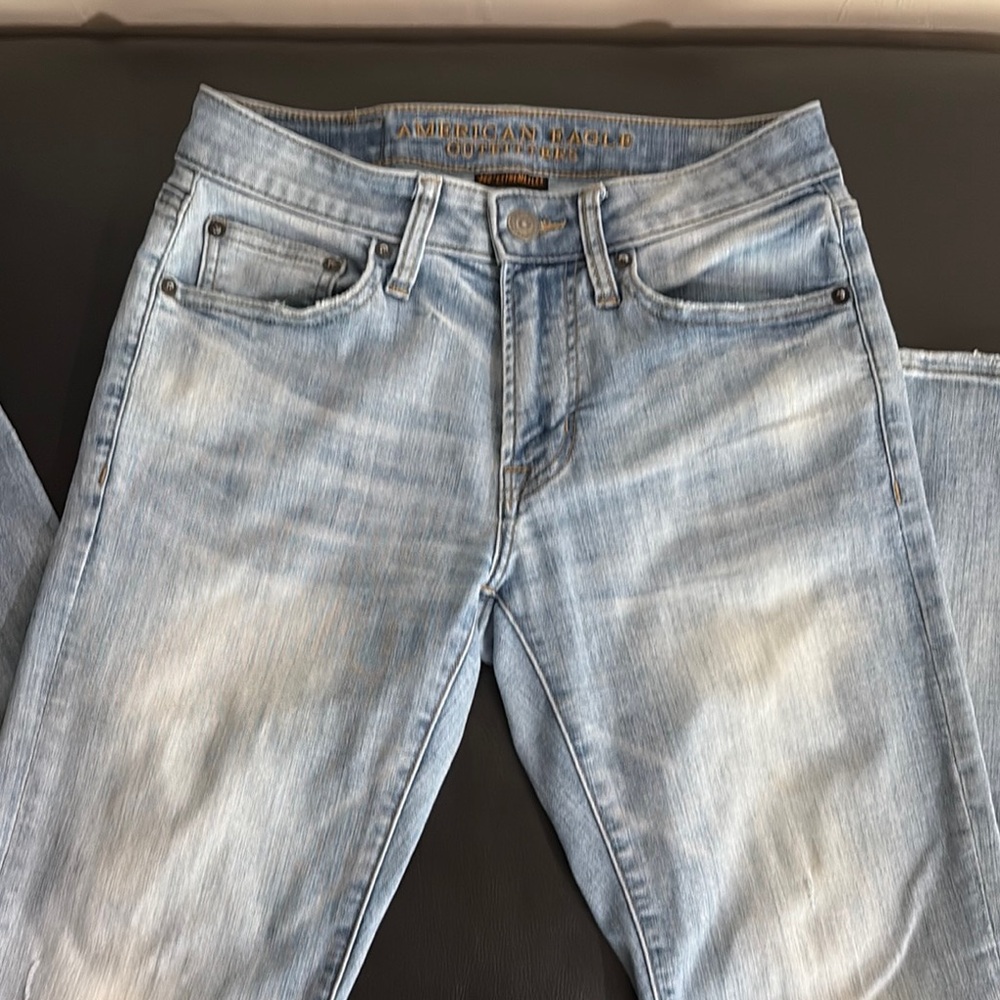 American Eagle Outfitters Men's Light Blue Jeans